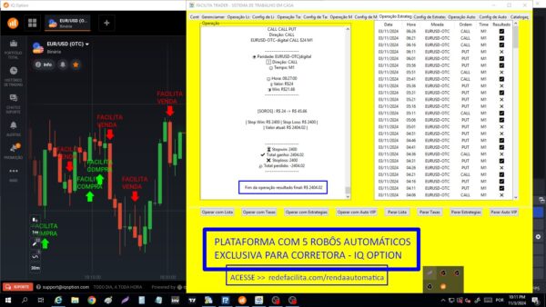 PLATAFORMA AUTOMÁTICA ROBOCLUB TRADER - 5 ROBÔS + CATALOGADOR DE SINAIS - IQ OPTION > Ganhe Dinheiro Todo Dia! (Usando-Postando-Revendendo-Fazendo Rede) - Image 14